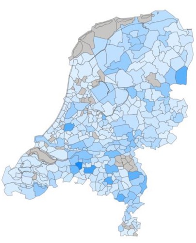 Kaart Nederland